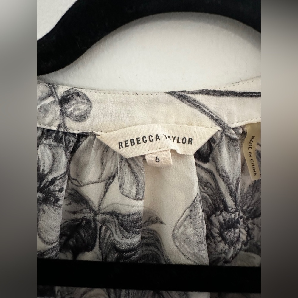 Rebecca Taylor Silk Top - Picture 6 of 8